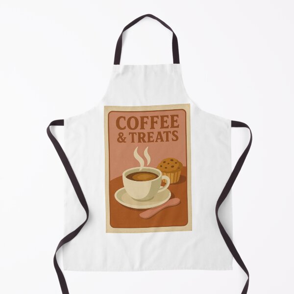 Item preview, Coffee & Treats – Sweet Retro Poster designed and sold by Lavoretty.