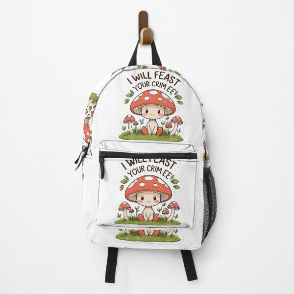 Item preview, Cute mushrooms | I will feast on your crimee | designed and sold by Classy-Artist.