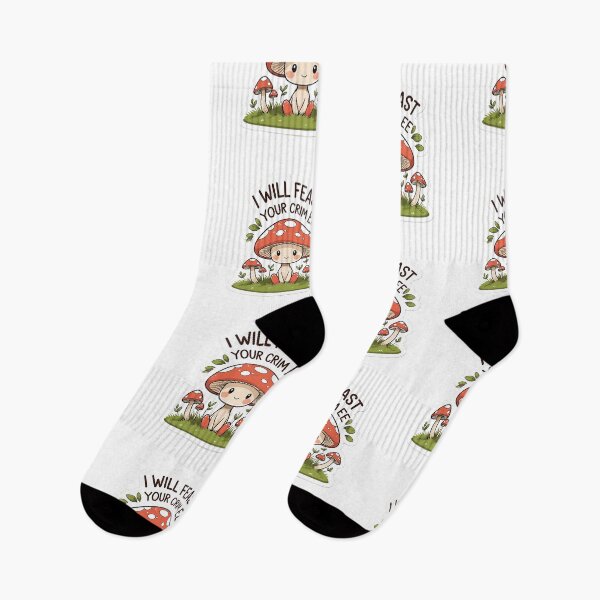 Item preview, Cute mushrooms | I will feast on your crimee | designed and sold by Classy-Artist.