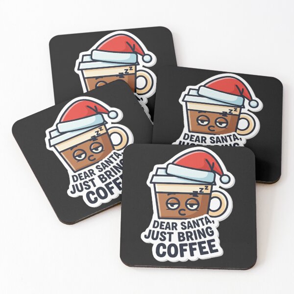 Item preview, Dear Santa, Just Bring Coffee designed and sold by Inkspire House.