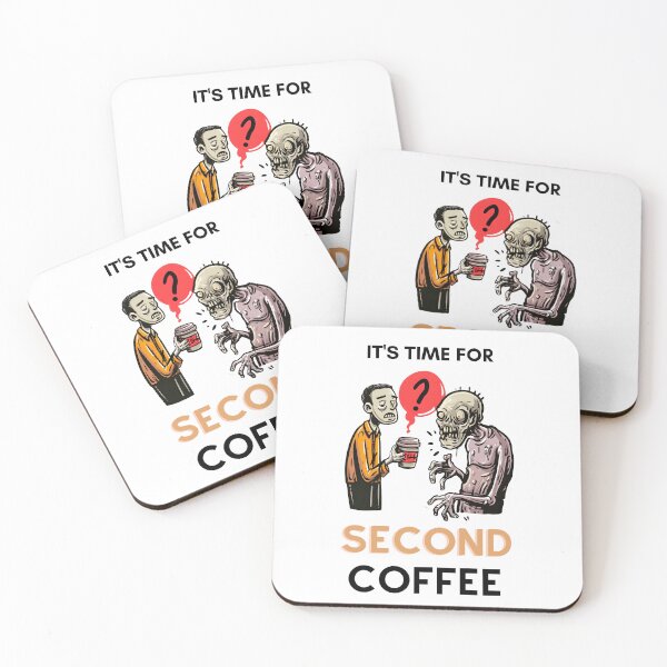 Item preview, It’s time for Second Coffee designed and sold by PigmalionArt.