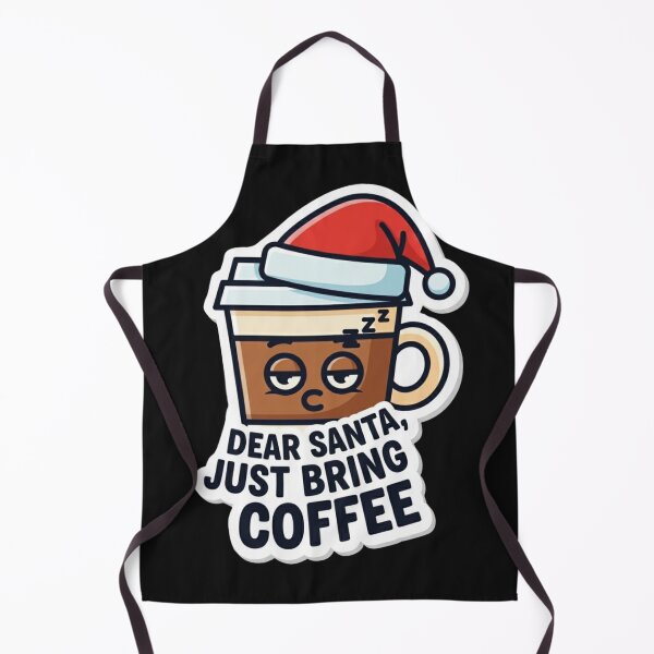 Item preview, Dear Santa, Just Bring Coffee designed and sold by Inkspire House.