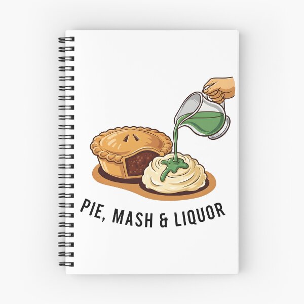 Item preview, Traditional Pie Mash and Liquor British Comfort Food Design. designed and sold by The-T-In-Retro.
