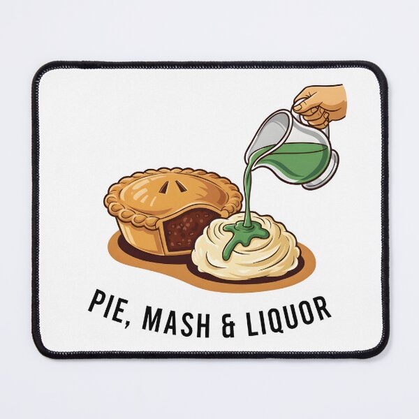 Item preview, Traditional Pie Mash and Liquor British Comfort Food Design. designed and sold by The-T-In-Retro.