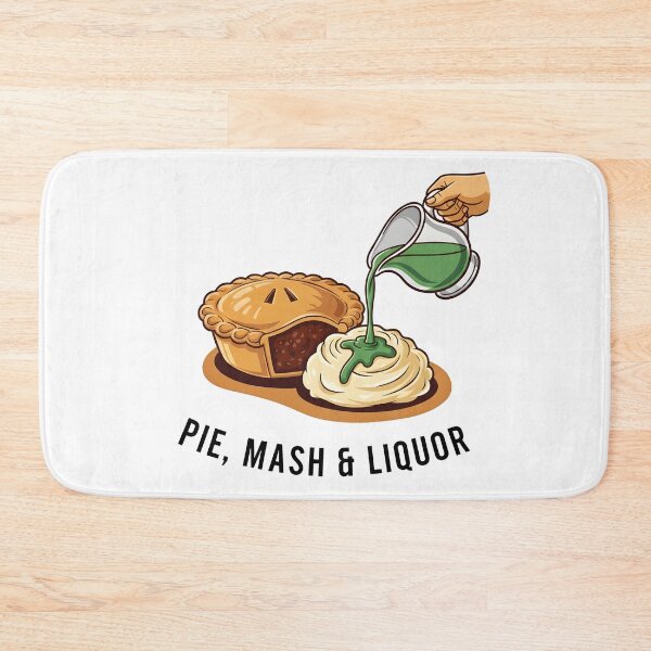Item preview, Traditional Pie Mash and Liquor British Comfort Food Design. designed and sold by The-T-In-Retro.