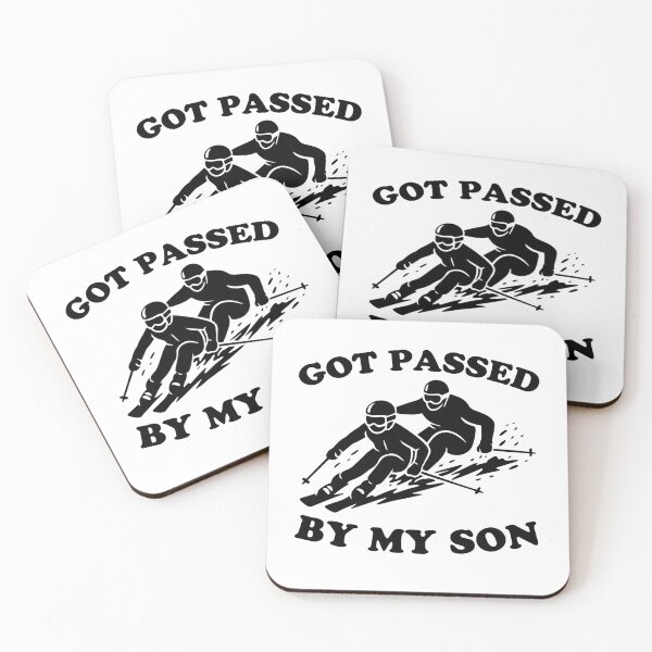 Item preview, Got Passed By My Son Funny Skiing Humor designed and sold by gunaone-design.