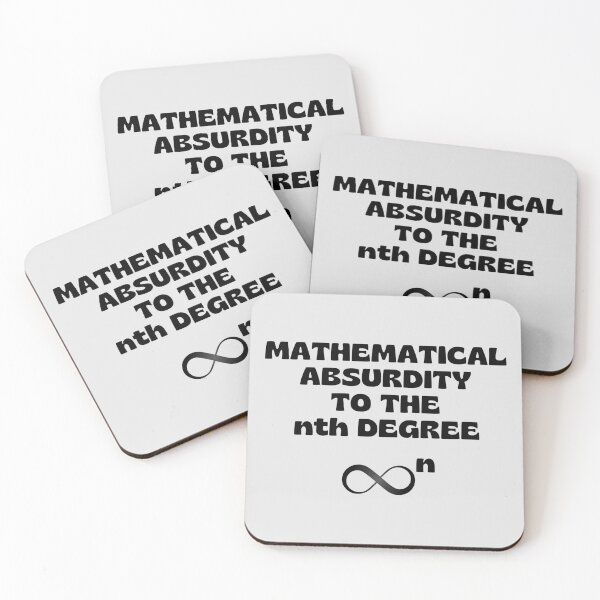 Item preview, Amusing Mathematical Absurdity. designed and sold by MPC-Mince-Pies.