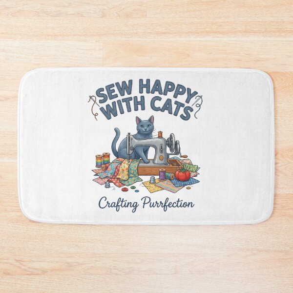 Item preview, Sew Happy With Cats designed and sold by Quillway.
