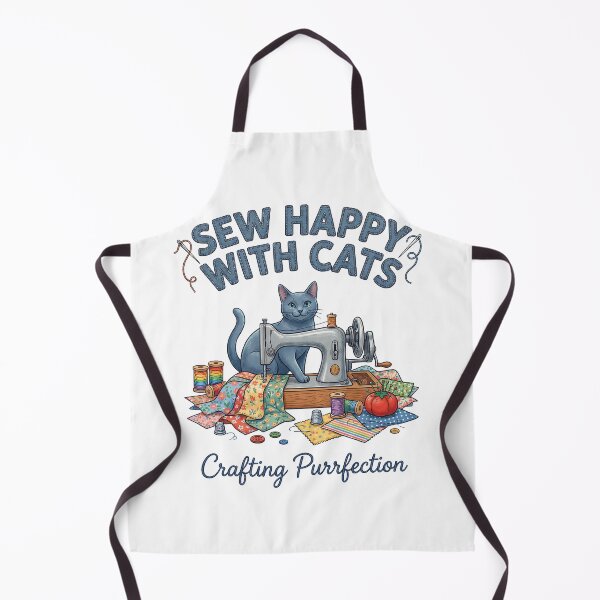 Item preview, Sew Happy With Cats designed and sold by Quillway.