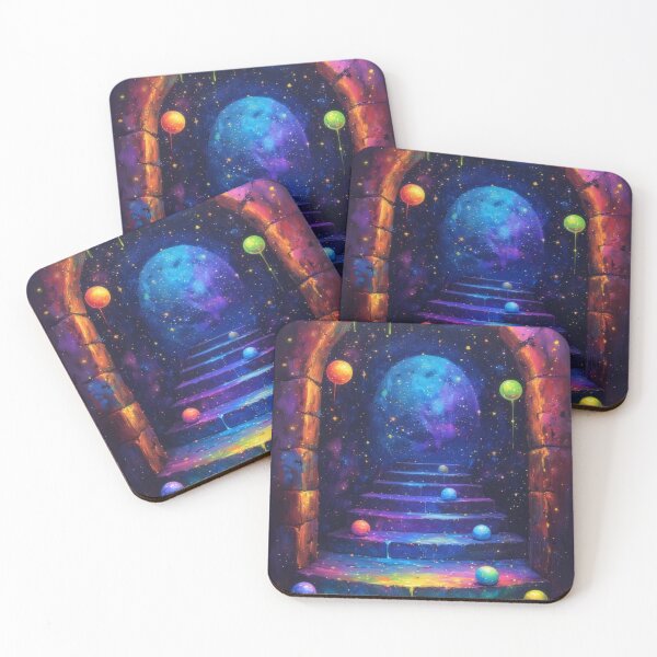 Item preview, Galactic Stairway to the Cosmic Gate designed and sold by Mianku | Für das Leben.