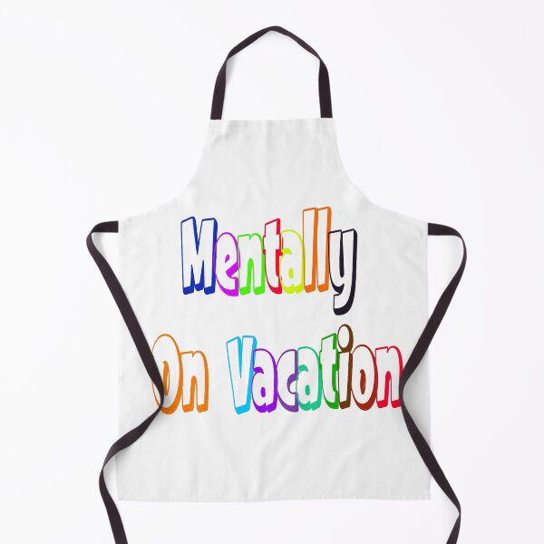 Item preview, The "On Mental Vacation" design is a funny quote about relaxation. designed and sold by Ach&Koor.