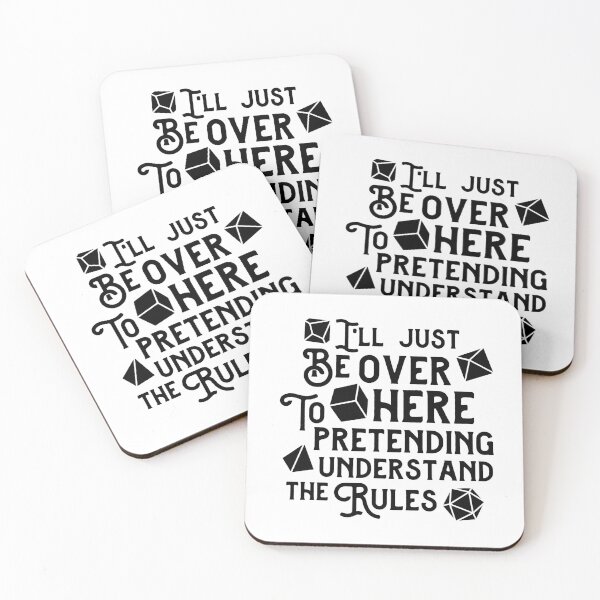 Item preview, | I’ll Just Be Over Here Pretending to Understand the Rules - funny board game designed and sold by gunaone-design.