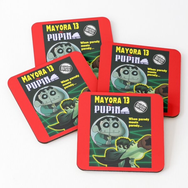 Item preview, Mayora 13 Vs. Pupin The Turd (Gintama x Crayon Shin Chan) designed and sold by Obayozo3.