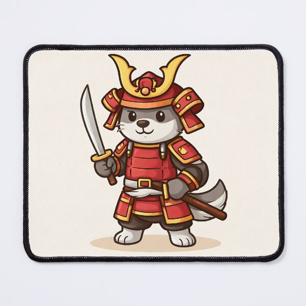 Item preview, Little Samurai Warrior designed and sold by PawsGiggles.