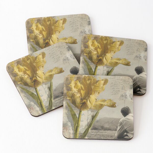 Item preview, Moments of reflection with a flower designed and sold by anytka.