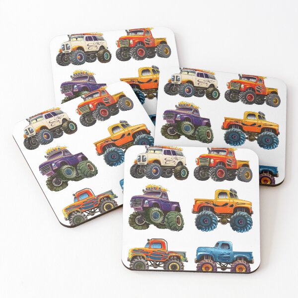 Item preview, Vintage Monster Trucks designed and sold by Wild-Co.