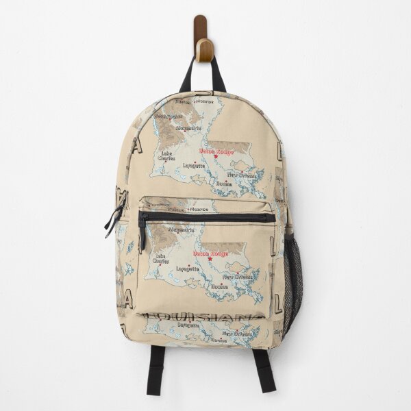 Item preview, Louisiana Pride, Topographic Map of the Pelican State designed and sold by mashmosh.