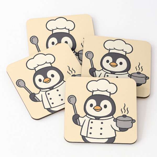 Item preview, Chef Penguin – Penguin Master Cook designed and sold by PawsGiggles.