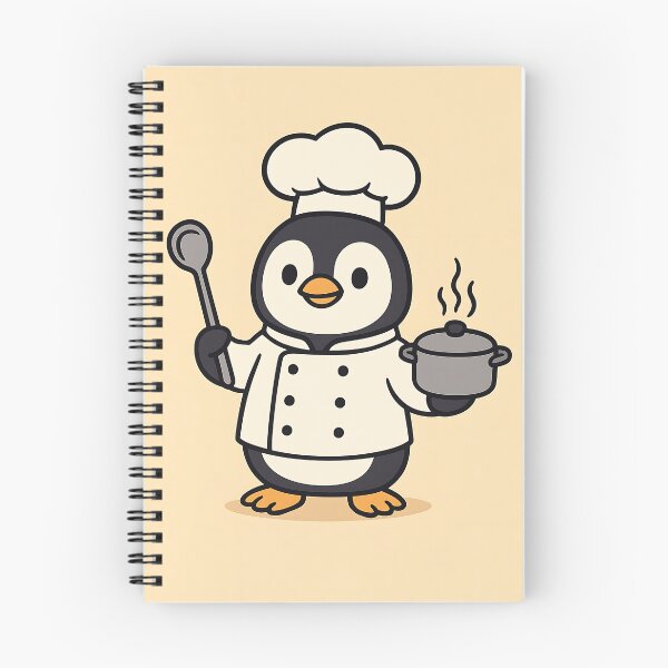 Item preview, Chef Penguin – Penguin Master Cook designed and sold by PawsGiggles.