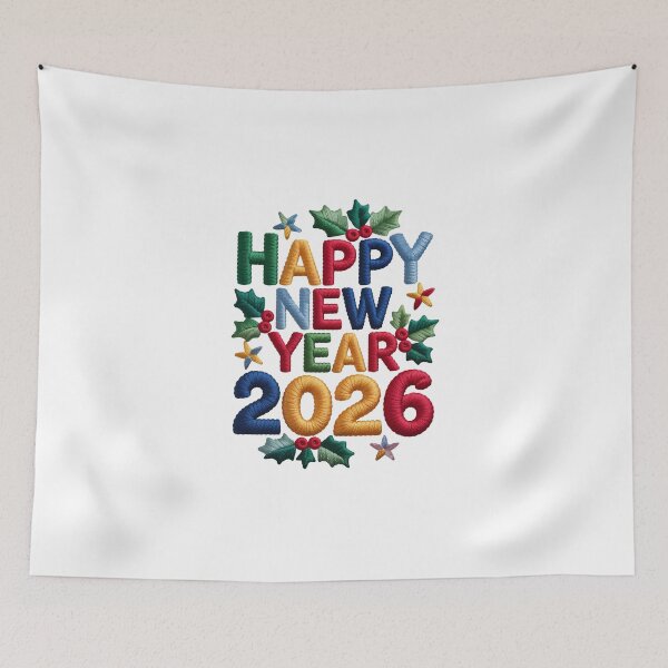 Item preview, Happy New Year 2026 Fireworks Celebration, New Year 2026 Celebration Graphic,  New Year Eve 2026 Fireworks Artwork designed and sold by GDbanners.