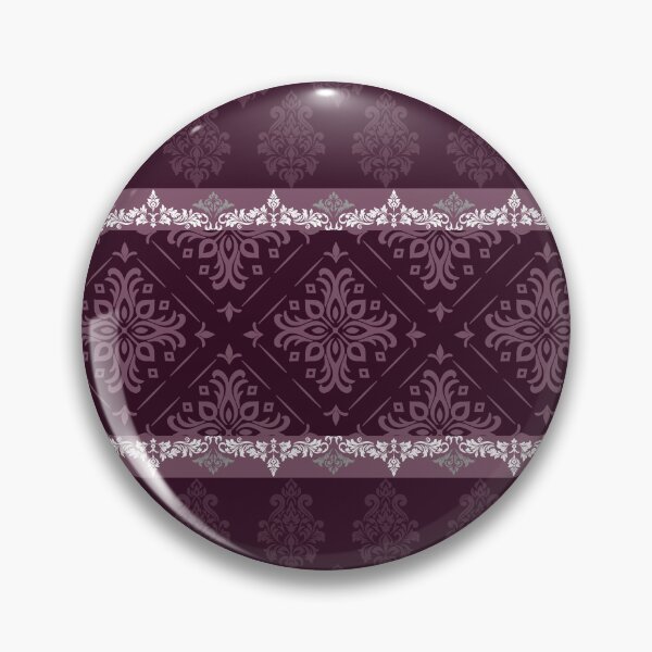 Item preview, Elegant Burgundy Damask Border Pattern – Vintage Victorian Ornamental Design designed and sold by Ivalyn-Design.