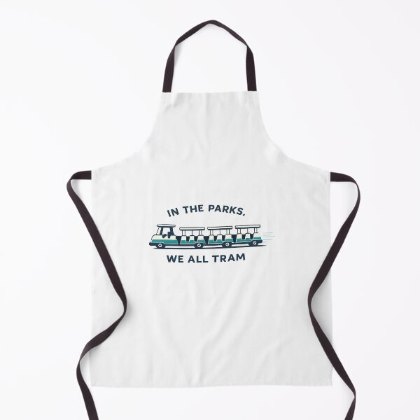 Item preview, In the Parks, We All Tram – Disney Park Transportation Tee (v2) designed and sold by Theme Snark.