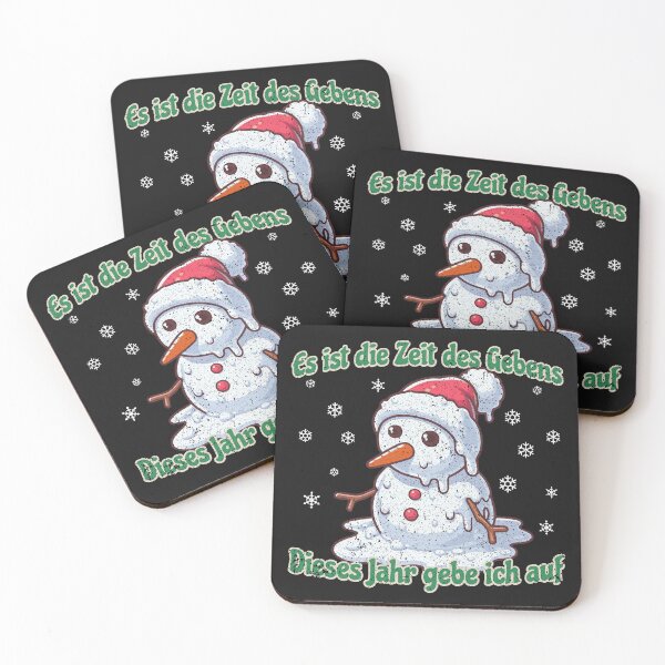 Item preview, It's the time for giving. This year I'm giving up - Melting Snowman designed and sold by VariousGoodies.