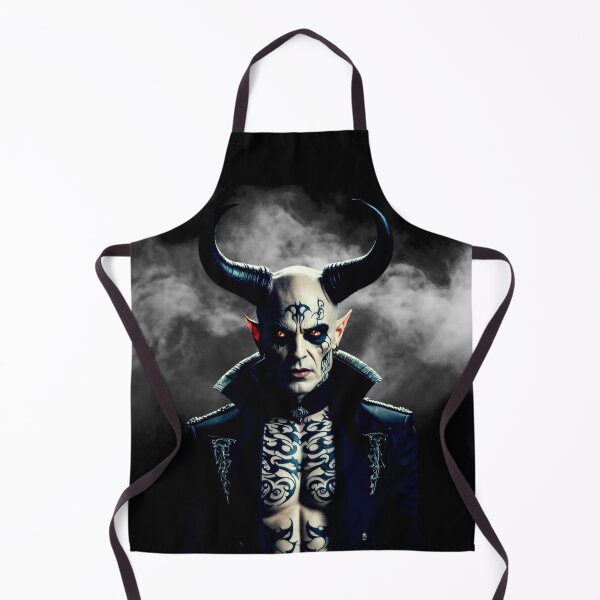 Item preview, demon lord – dark fantasy portrait – gothic demon art designed and sold by Traumrausch.