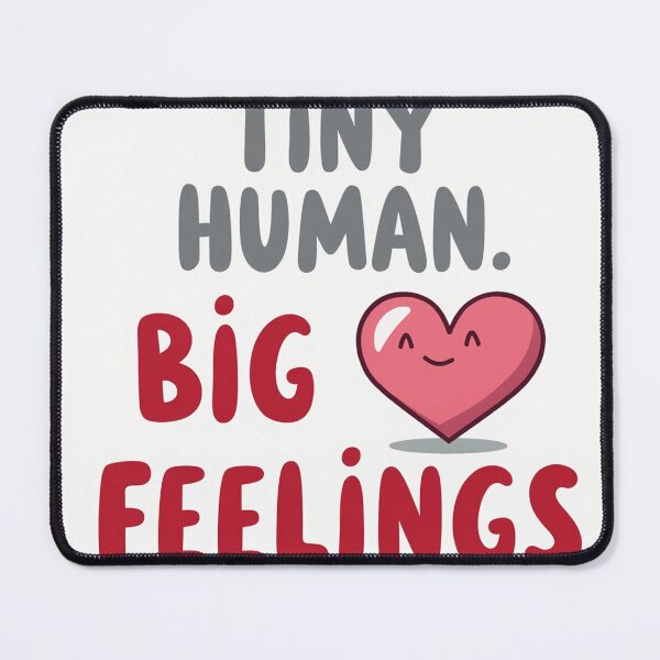 Item preview, Tiny Human, Big Feelings – Cute Emotional Heart Design designed and sold by civotajim.