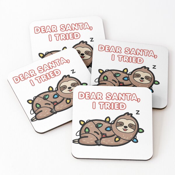 Item preview, Dear Santa, I Tried designed and sold by Inkspire House.