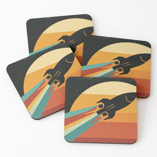 Item preview, Rocket soars at sunset designed and sold by anytka.