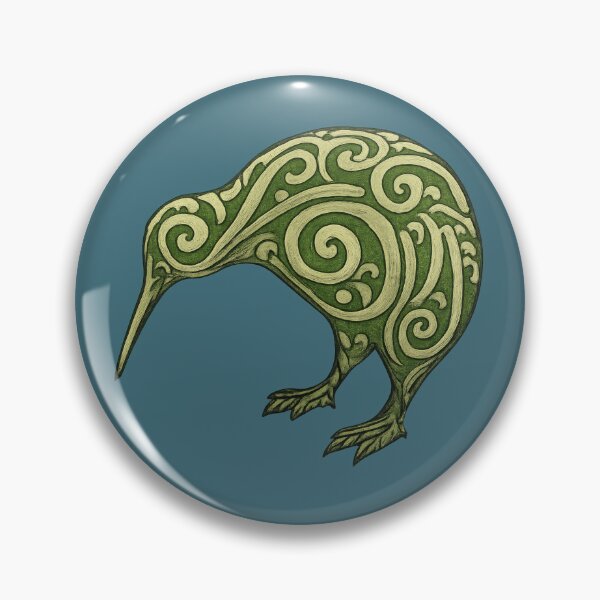 Item preview, Koru Kiwi – Pure New Zealand Kiwiana Kiwi Bird Design designed and sold by kornkobart.