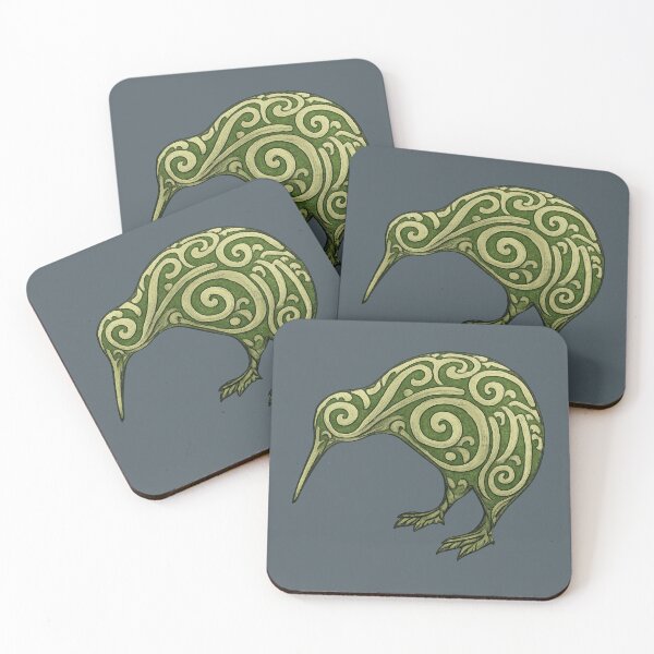 Item preview, Koru Kiwi – Pure New Zealand Kiwiana Kiwi Bird Design designed and sold by kornkobart.