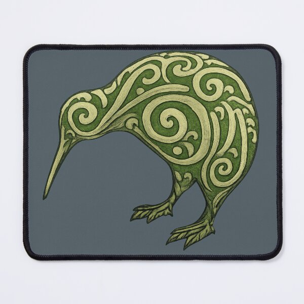 Item preview, Koru Kiwi – Pure New Zealand Kiwiana Kiwi Bird Design designed and sold by kornkobart.