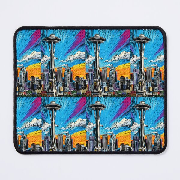 Item preview, Seattle Pop Art – Space Needle Energy designed and sold by SkylineVistas Designs.