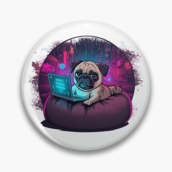 Item preview, Pug Globe – Earth-Loving Dog Design for Pug Fans designed and sold by PugsRus.
