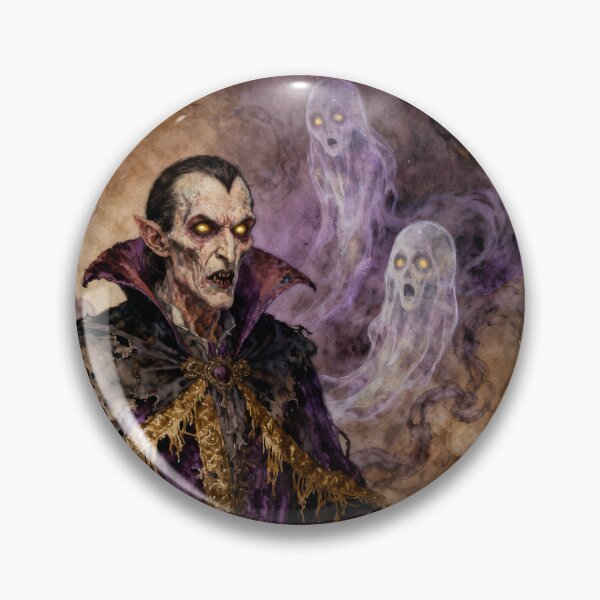 Item preview, The evil of Dracula Illustration from Bram Stoker's Dracula character portrait art designed and sold by Vintage Designs +.