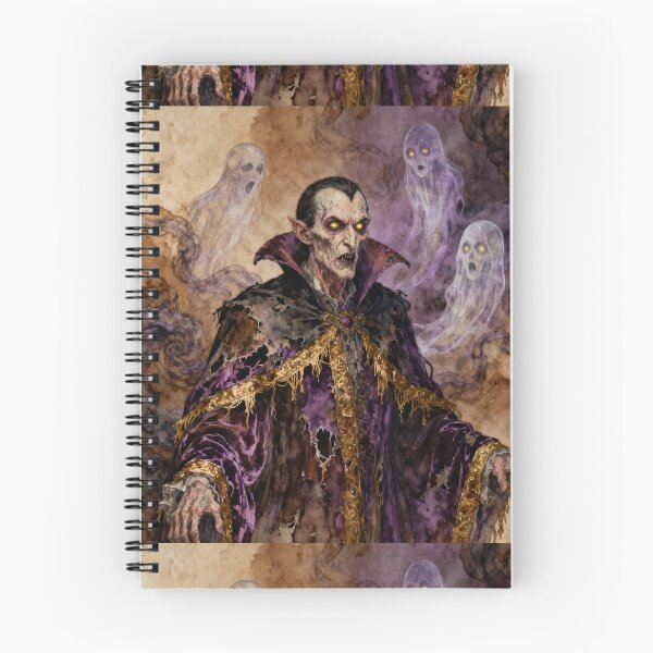 Item preview, The evil of Dracula Illustration from Bram Stoker's Dracula character portrait art designed and sold by Vintage Designs +.