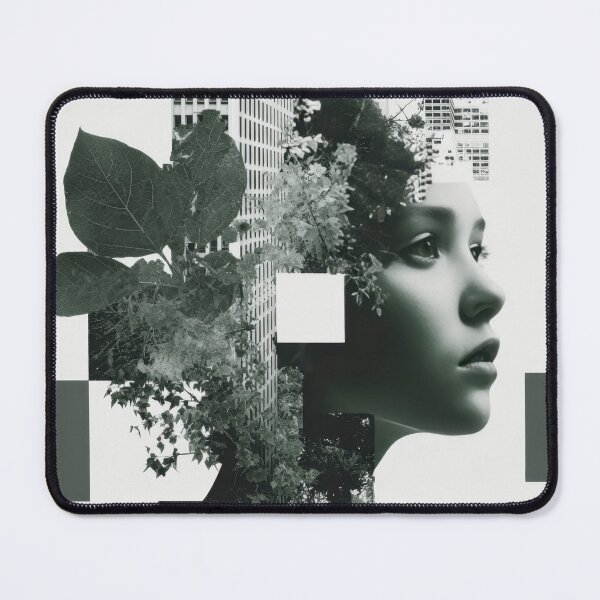 Item preview, Womans face blended with nature designed and sold by anytka.