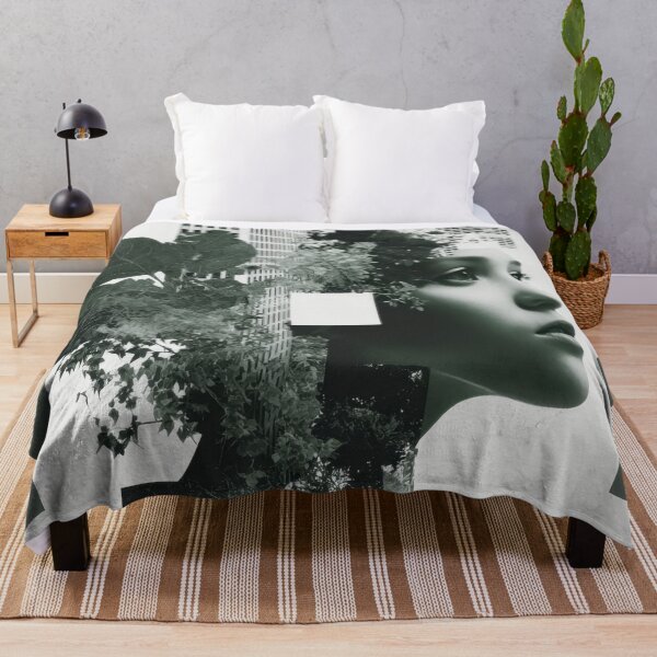 Item preview, Womans face blended with nature designed and sold by anytka.