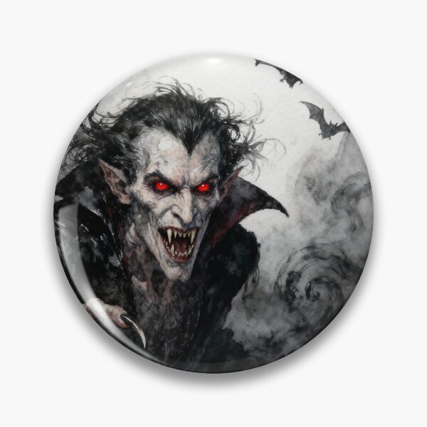 Item preview, The evil of Dracula Illustration from Bram Stoker's Dracula character portrait art designed and sold by Vintage Designs +.