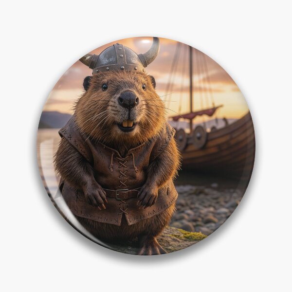 Item preview, Viking Beaver Lands on Shore designed and sold by Tridentulus.