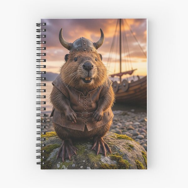 Item preview, Viking Beaver Lands on Shore designed and sold by Tridentulus.
