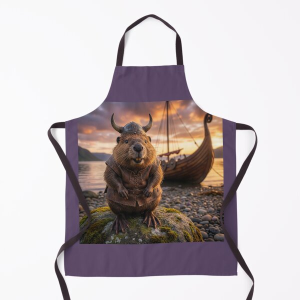 Item preview, Viking Beaver Lands on Shore designed and sold by Tridentulus.