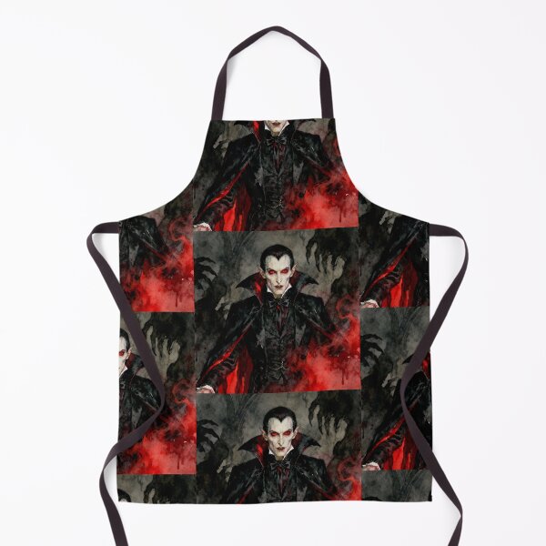 Item preview, The evil of Dracula Illustration from Bram Stoker's Dracula character portrait art designed and sold by Vintage Designs +.