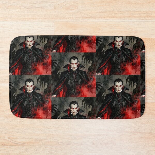 Item preview, The evil of Dracula Illustration from Bram Stoker's Dracula character portrait art designed and sold by Vintage Designs +.