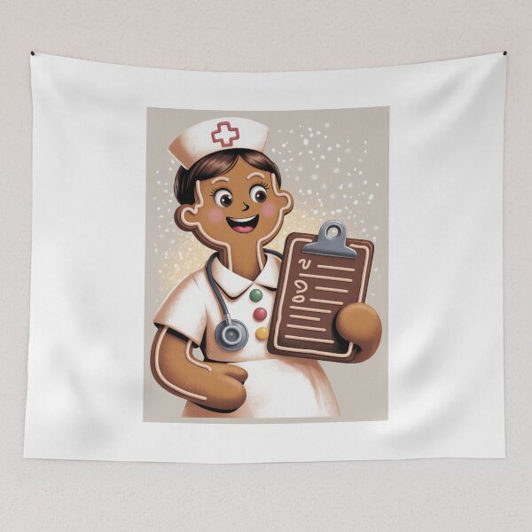Item preview, The Gingerbread Nurse designed and sold by McVrax.