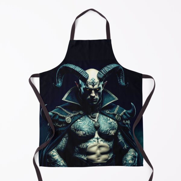 Item preview, demon warrior – infernal noble – dark gothic demon art designed and sold by Traumrausch.