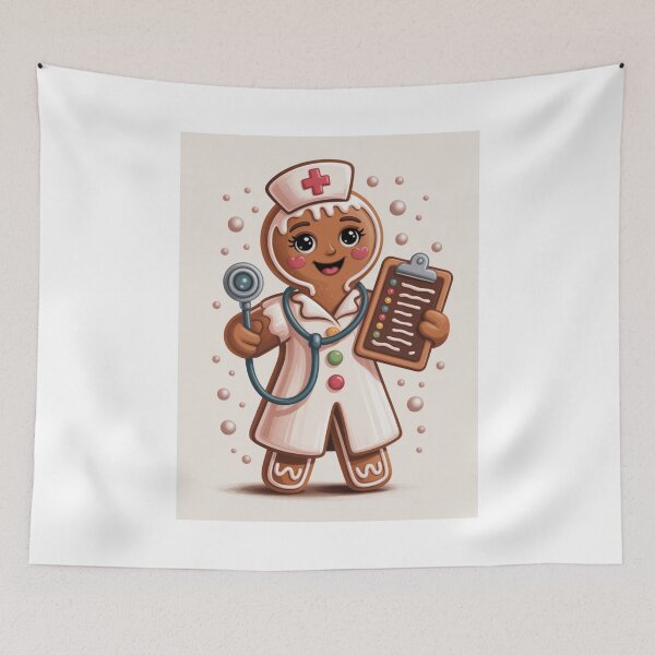 Item preview, The Gingerbread Nurse designed and sold by McVrax.