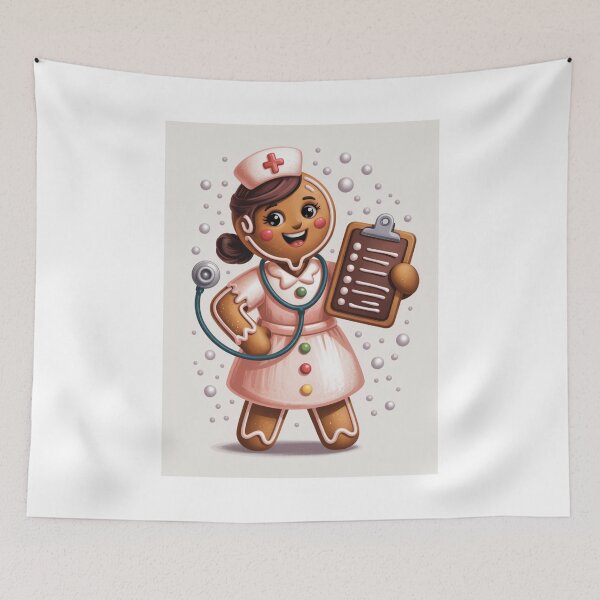 Item preview, The Gingerbread Nurse designed and sold by McVrax.